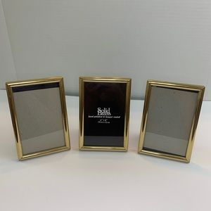 Solid Brass Hand Polished 4”x6” Frames